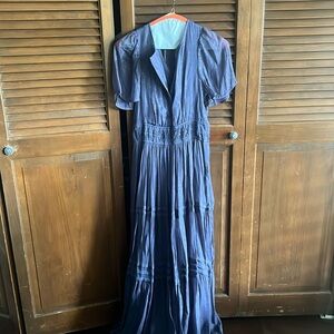 By Anthropologie somerset purple dress